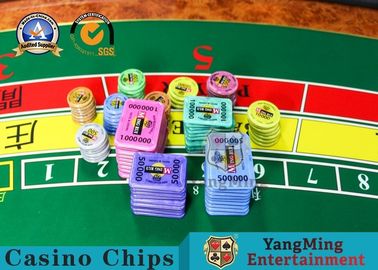 kaufen Kundengebundener Schürhaken Chips Cricular Code der Farbe13.56mhz Rfid 45/50/55mm Online-Herstellung