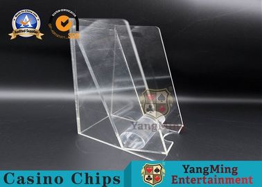kaufen Acrylplattform-Spielkarte des quadrat-8 werfen Halter/Ausschuss stark beansprucht Bakkarat-Zusätze weg Online-Herstellung