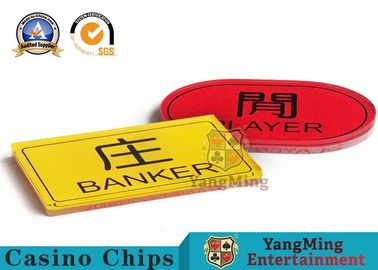 kaufen Crystal Acrylic Poker Dealer Button mit Umweltschutz-Materialien Online-Herstellung