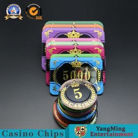 kaufen Kundengebundene Kasino-Pokerchips/anti- Fälschungsrunden-spielende Chips Online-Herstellung