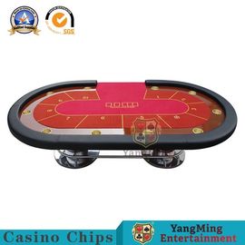 kaufen 6 Farbkasino-Schürhaken-Tabelle Texas Hold sie Bakkarat-Quadrat Tbale mit zehn Spielern Online-Herstellung
