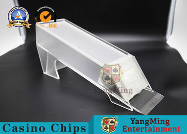 kaufen Plexiglas-Bürsten-Händler-Schuh-Kasino-Schlurfen für das Spielen von Texas Hold sie Schürhaken-Spielkarten Online-Herstellung