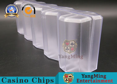 kaufen Kasino RFID bricht 100 PCS Chips Display Rack, 40-45mm Schürhaken Chip Tray With Lid YM-CT12 spielend ab Online-Herstellung