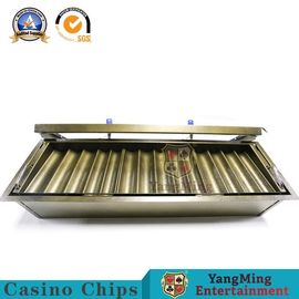kaufen 14 Reihen-Metalldoppelschicht-Kasino-Chip-Halter für runden Pokerchip und Plakette Online-Herstellung