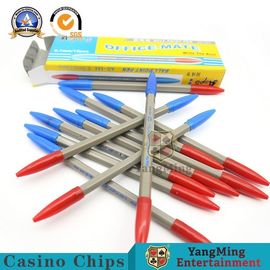 kaufen Internationale Kasino-Bakkarat-Computersystem-rote blaue Farbengagierte Aufzeichnung Pen Table Accessories Online-Herstellung