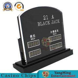 kaufen Tabellen-Zusatz-minimales Max Rate Niu Niu Blackjack Gambling Table-Grenz-Digital-Grenzzeichen des Kasino-795g mit geführtem Licht Online-Herstellung