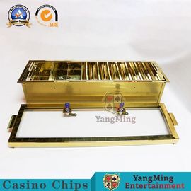 kaufen Doppelte Böden asphaltieren goldenes Kasino Chip Tray Scalable Pull Dedicated Film + Karton-Paket Online-Herstellung