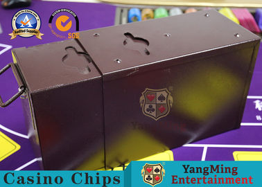 kaufen Offizieller Bargeld-Spitzen-Schürhaken Chips Toke Box/Kasino-Tropfen-Kasten mit Verschluss-Spieltisch-Zusätzen Online-Herstellung