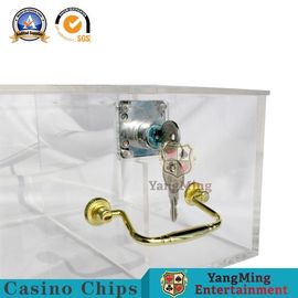 kaufen Sicherheits-Kasino-Spiel-Zusatz-Roulette-Nylonzwei Reihen Chips Discard Gambling Table Poker Chips Box Online-Herstellung