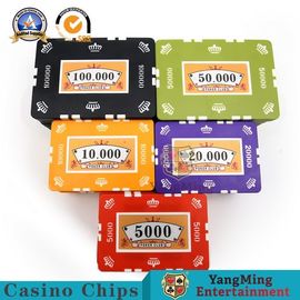 kaufen 760 PCS kundenspezifischer Druck-Clay Plastic Poker Chips Gift stellten im silbernen Aluminiumfall ein Online-Herstellung