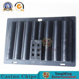 kaufen Texas halten sie Reihen-Kasino-Chip-Behälter-Schwarz-Farbe 37.5*25.3cm des Schürhaken-Club-6 Online-Herstellung