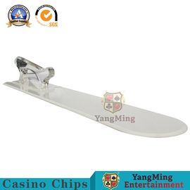 kaufen Spielende Bakkarat-Texas Holdem Table Poker Accessories-ABS Plastikkarten-Schaufel weiß u. rot mit Schaufel Online-Herstellung
