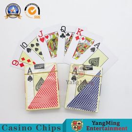 kaufen 3,3 Stärke-Texas Holdem Club Casino Playing-Karten/zwei Spielkarten Farbpvcs Online-Herstellung