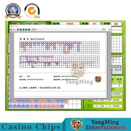 kaufen Englische Anzeige RFID-Kasino-Chips Macau Casino Dedicated Baccarat-Spieltisch-System-Schirm LCD 24 HD mit Wirt Online-Herstellung