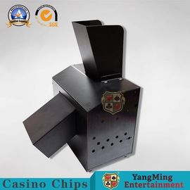 kaufen Metallkasino-Spiel-Zusatz-stilles intelligentes Verbesserungs-Reißwolf-Schwarz-Metallautomatischer Handbuch-Spielkarte-Schneider Online-Herstellung