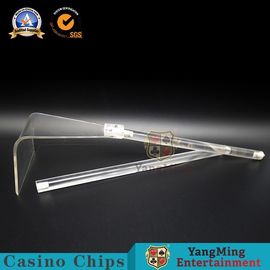 kaufen Bakkarat-transparenter 2 Abschnitt Chips Code Receiver Retractable Thickened keramischer AcrylsauerChips Rake Plastic Handle Online-Herstellung