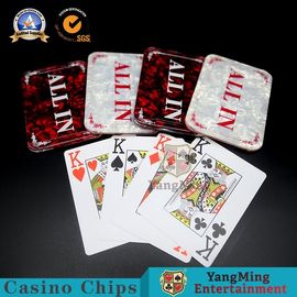 kaufen Rote Bakkarat-Markierungen Texas Hold sie Wettbewerbs-Schürhaken-Chips Games Wins Silk Screen-Zeichen-Acrylplastikhändler-Knopf Online-Herstellung