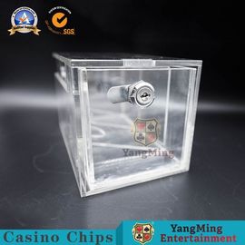 kaufen 200*115*115mm Schürhaken-Ausschuss-Halter-volle klare Spielkarte-Träger mit Metallverschluß Online-Herstellung