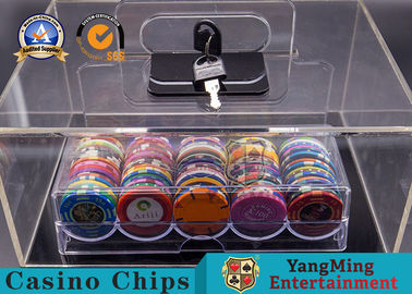 kaufen Texas Hold sie Kasino-Chips Box Dedicated Poker Chip-Einkommen Online-Herstellung