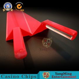 kaufen Klassisches Kasino-Spiel-Zusatz-rote Farbschürhaken-Spielkarte-Paddel für Spieltisch Online-Herstellung