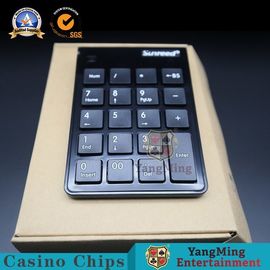 kaufen Schwarze Tastatur-Bakkarat-Schürhaken-Gesellschaftsspiel-Software-System-Ergebnis-Input-Tastatur USBs drahtlose Online-Herstellung
