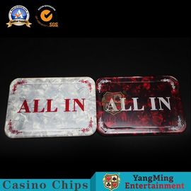 kaufen Kundenspezifischer Händler-Knopf-gewinnt spielende Schürhaken-Gesellschaftsspiel-Wette Texas Holdem Marke Online-Herstellung