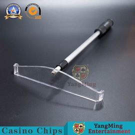 kaufen Sgs-Kasino-Spiel-Zusatz-kundenspezifische Chip-Rührstangen-Teleskop-Aluminium justiert Kasino-Chip-Spielkarte-Schaufel Online-Herstellung