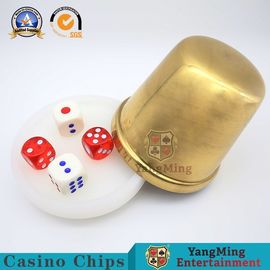 kaufen Spielender Schürhaken Vip Aluminiumlegierungs-Goldhöhlen reiner kupferner Würfelbecher-sic BO Gewohnheit Online-Herstellung