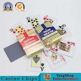 kaufen Texas halten sie herkömmliche Schürhaken-Karten-stumpfe polnische Brettspiele Kasino-Spielkarte-Spiel PVCs Online-Herstellung