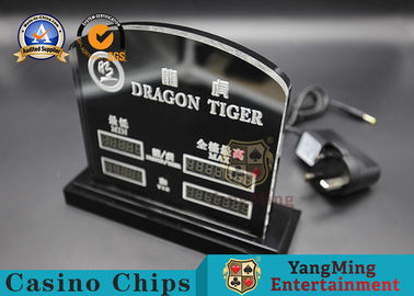 kaufen Zeichen-Schürhaken-Tabellen-Bet Limit Sign For Poker-Verein-Blackjack-Gesellschaftsspiele Dragon Tiger Casino Tables LED Limited Online-Herstellung