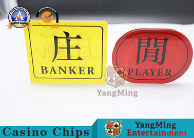 kaufen Banker des Spieler-72g gewinnt Bakkarat-Knopf Online-Herstellung