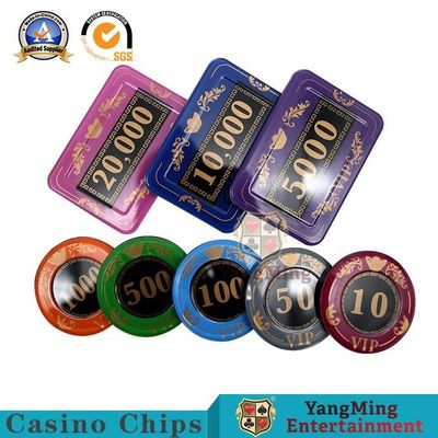 kaufen Antifälschungs730 Kasino-Schürhaken Chip Set der PC-45mm Online-Herstellung