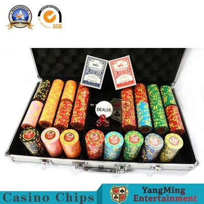 kaufen 600 Stücke 12g-Eisen-Kern-Clay Poker Chip Set-ABS Texas Hold sie Digital-Aufkleber-Code Online-Herstellung