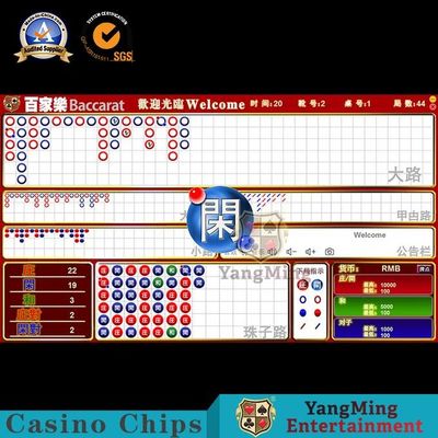 kaufen Elektronisches Software-Bakkarat-spielende Systeme können Hintergrund ändern Online-Herstellung