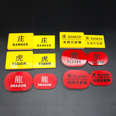 kaufen Der umweltfreundliche Acryldoppelseitige Plastikdruck Chinese&English, das Code graviert, überzieht Händler Online-Herstellung