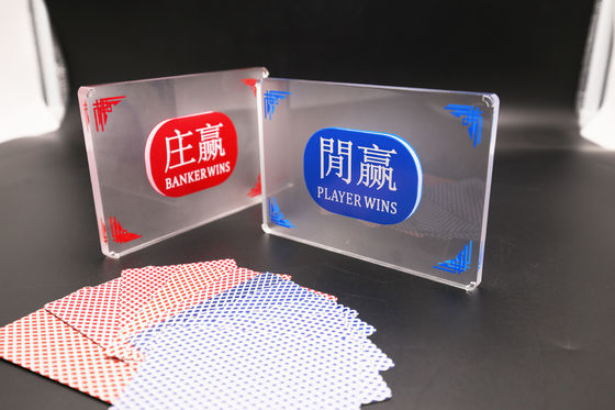 kaufen Halb-bereifte freie Karte Texas Hold Crystal Acrylic Customized Dealer Buttons sie Bakkarat GamingTable weihte die Positionierung ein Online-Herstellung