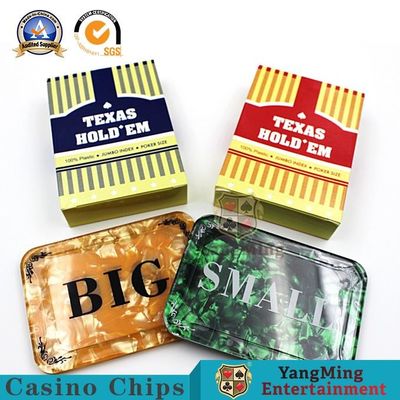 kaufen Kundengebundener Kasino-Spiel-Zusatz-quadratischer Banker Acrylic Blind Cards Online-Herstellung