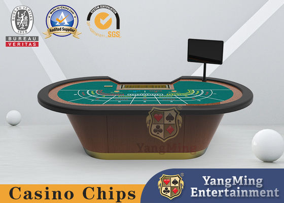 kaufen klassische Pokerspiel-Tabelle des Bakkarat-8Person mit hohe Faser-feuerfestem Brett Online-Herstellung