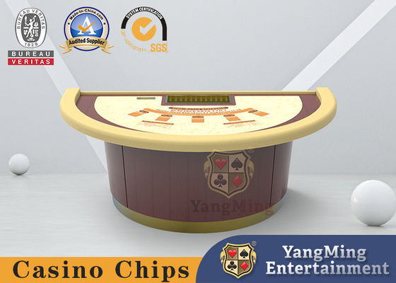 kaufen Mdf-Brett-Blackjack-Pokerspiel-Schachtisch halb Kreis ringsum Fuß Online-Herstellung