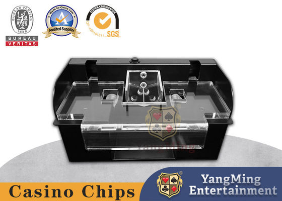 kaufen Schwarzer automatischer Karte Shuffler des Edelstahl-Metall1decks 2Decks Online-Herstellung