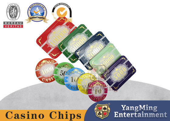 kaufen 760 Acryl-Crystal Bronzing belastete Nizza UVPokerchips der PC-55mm Online-Herstellung