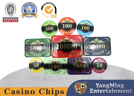 kaufen 760PCS heißes stempelndes Plastikluxusantifälschungskasino Chip Set Online-Herstellung