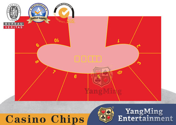 kaufen Personen-Texas Holdem Card Game Poker-Filz-Tischdecke CMYK 10 Online-Herstellung