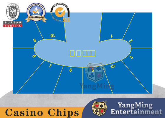 kaufen Personen-Texas Holdem Waterproof Casino Table-Stoff Pea Ovals 10 für Spielkarten Online-Herstellung