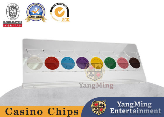 kaufen Horizontaler transparenter Acrylschürhaken Chip Stand der Roulette-16 Online-Herstellung