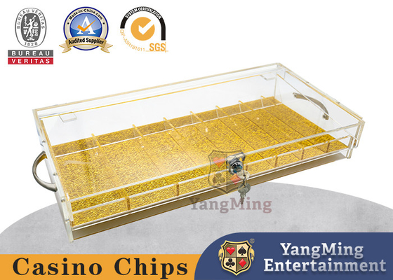 kaufen Völlig transparentes starkes Acryl8 Reihen-Kasino Chip Tray For Baccarat Texas Online-Herstellung