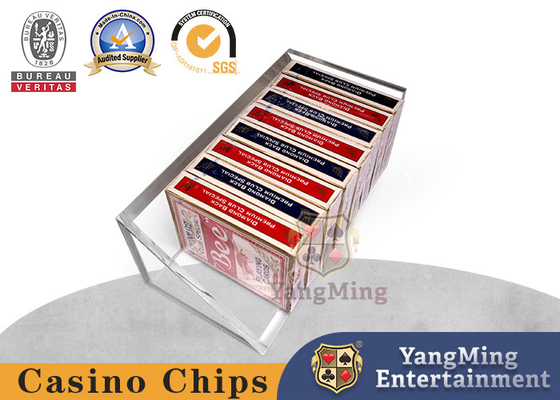 kaufen 6 Plattform-voller polnischer Kasino-Ausschuss-acrylsauerhalter für Blackjack Online-Herstellung