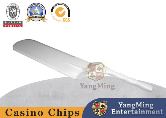 kaufen Industrielle Elfenbein-Handgriffe Pokerkarten Chips Münze Spieltisch Tisch Freie Karte Freie Chip Schaufel Online-Herstellung