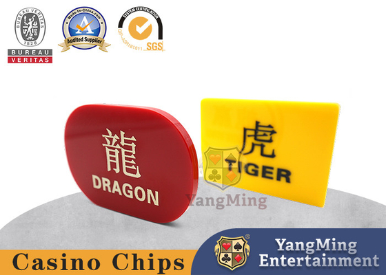kaufen Kundenspezifische Mini Acrylic Carving Baccarat Poker-Tabellen-Blackjack-Markierung BV-Bescheinigung Online-Herstellung