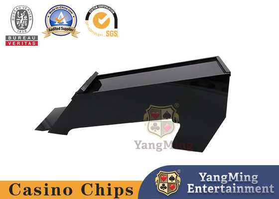 Hochwertiges Acryl schwarzes Standard Poker Kartenhändler Schuh Texas Black Jack Spieltisch